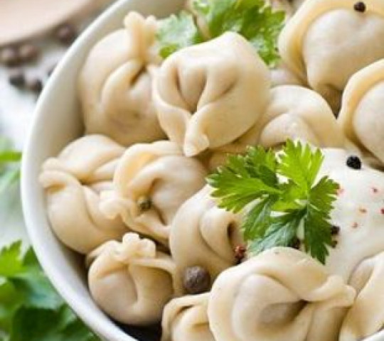 Пельмени ручной работы с курицей